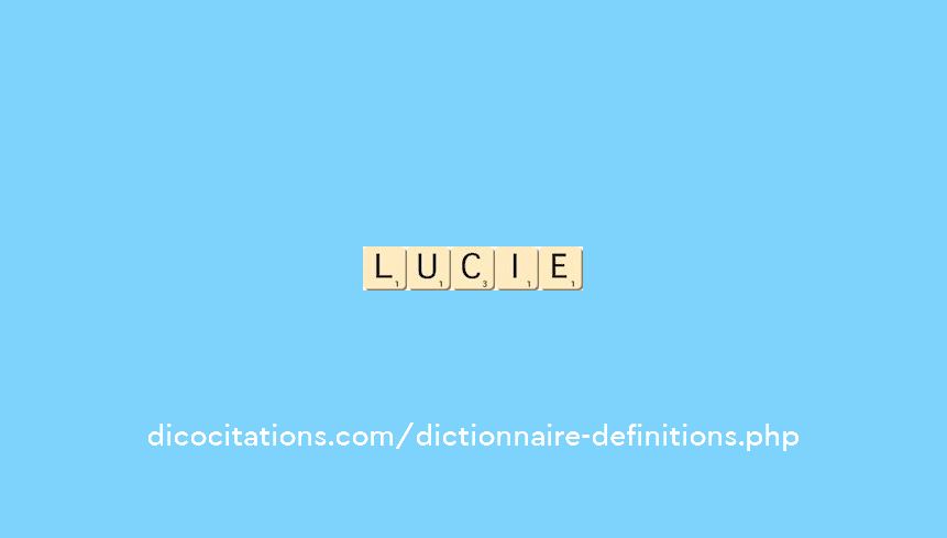 lucie lucie