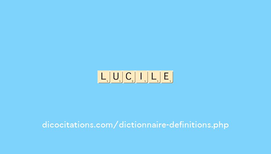 lucile lucile