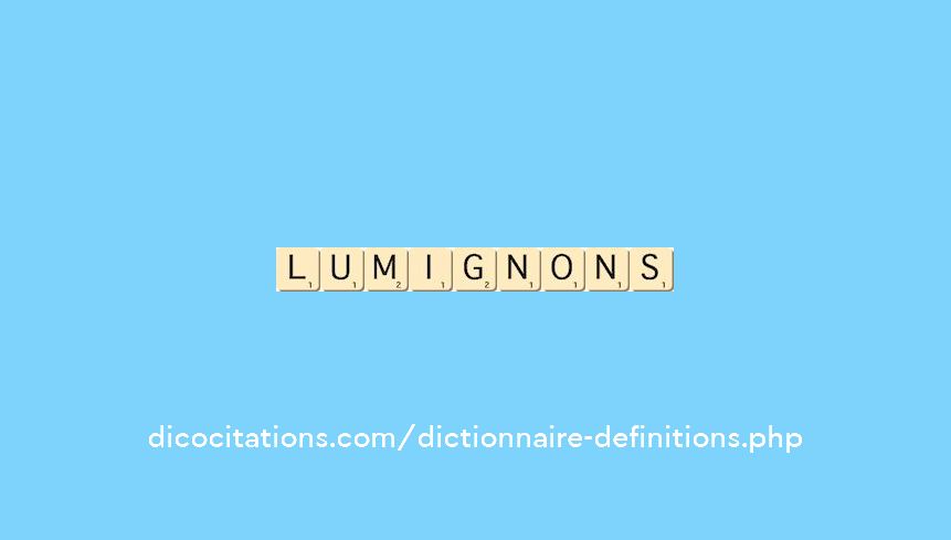 lumignons lumignons