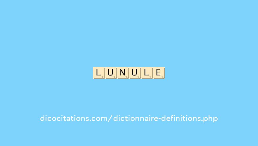 lunule