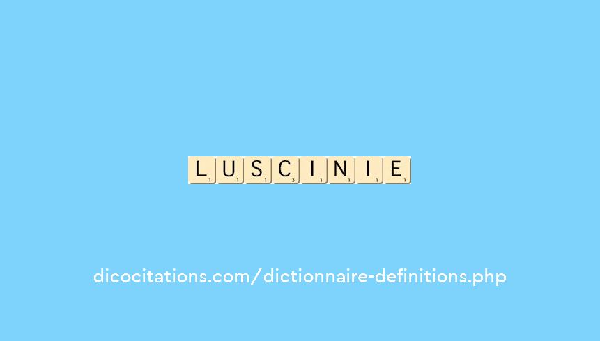 luscinie