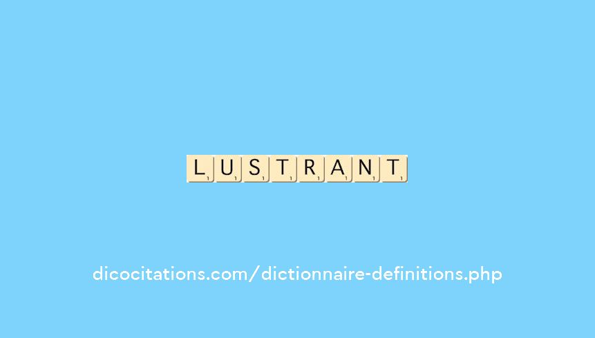 lustrant lustrant