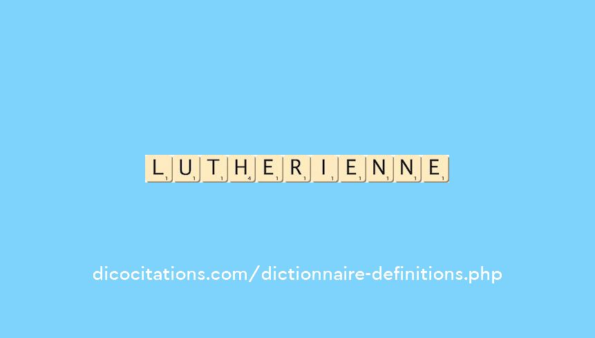 lutherienne lutherienne