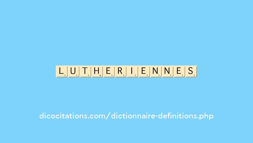 lutheriennes lutheriennes
