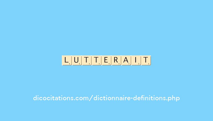 lutterait lutterait