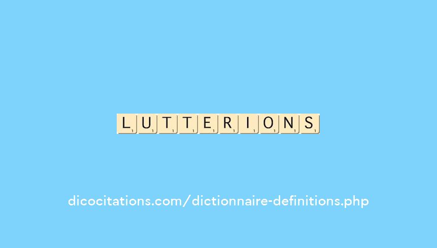 lutterions lutterions