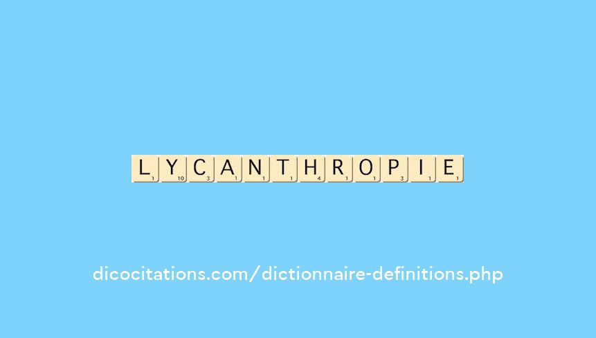 lycanthropie