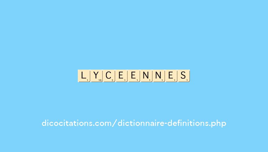 lyceennes lyceennes