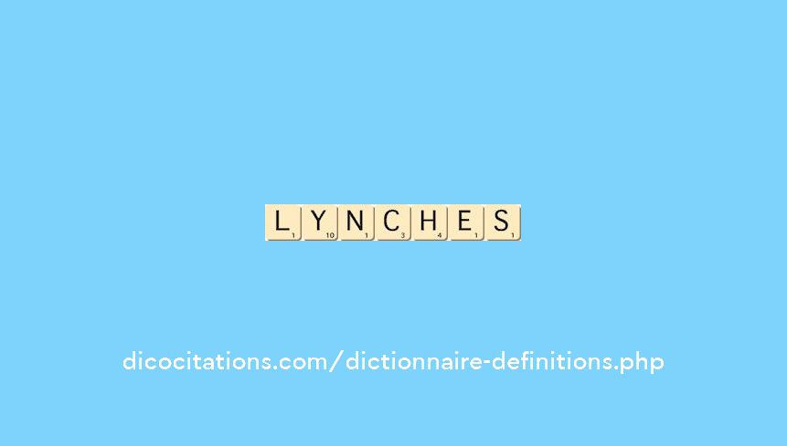 lynches lynches
