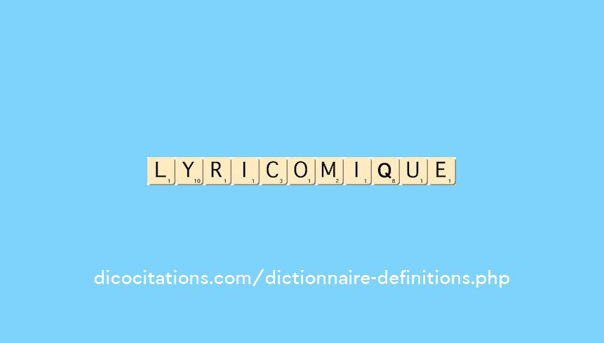 lyricomique