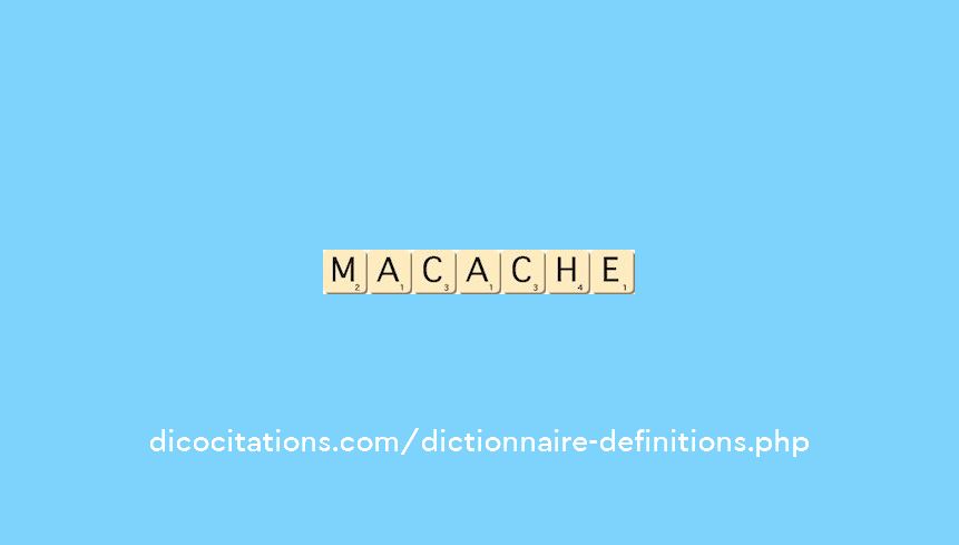 macache macache