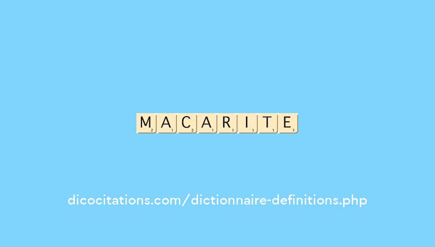 macarite