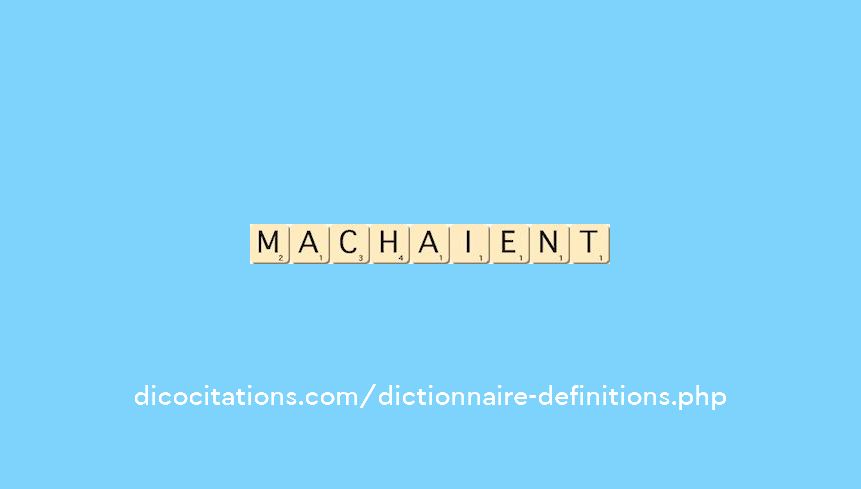 machaient