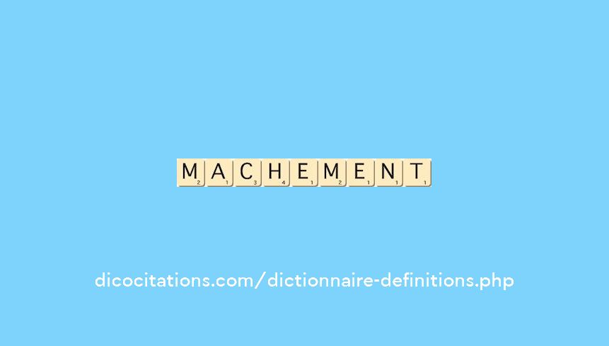 machement