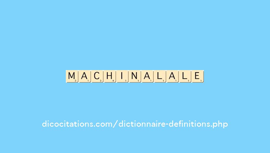 machinal--ale