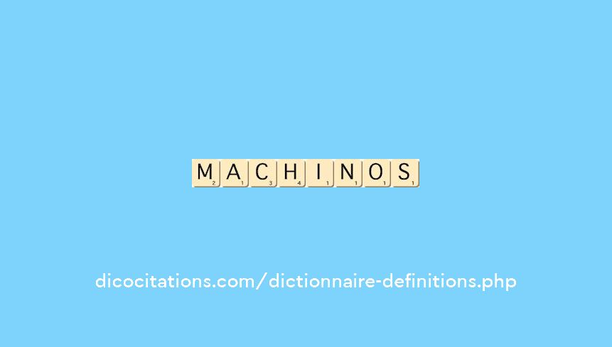 machinos machinos