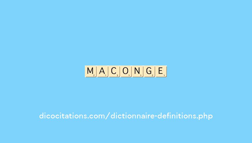 maconge