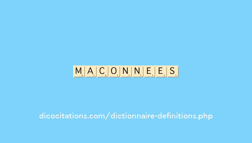maconnees
