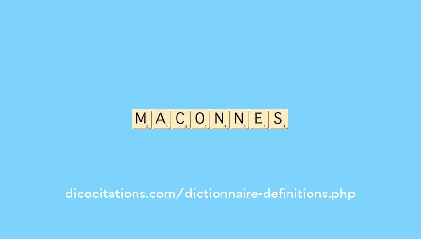maconnes