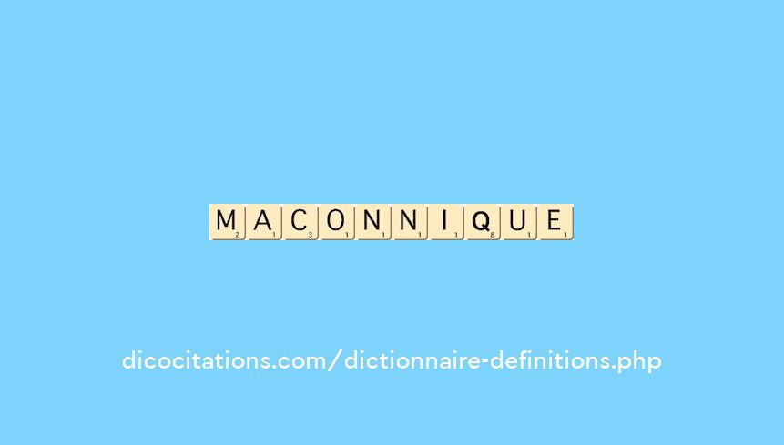 maconnique maconnique