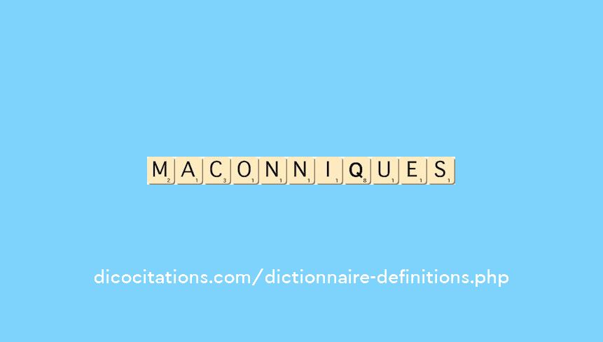 maconniques maconniques