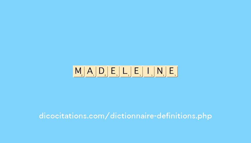 madeleine