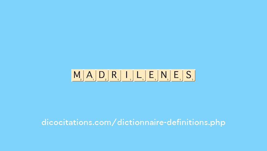 madrilenes madrilenes