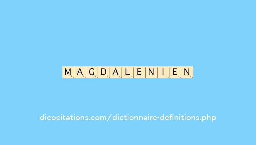 magdalenien magdalenien