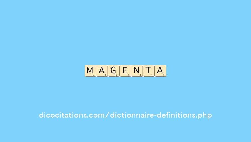 magenta