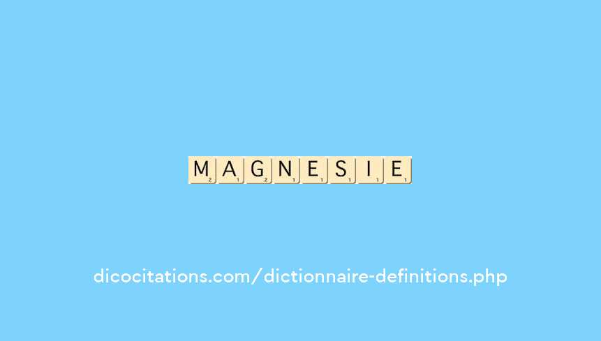 magnesie