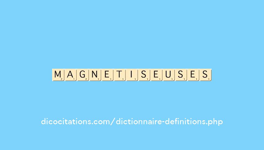 magnetiseuses magnetiseuses