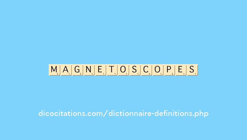 magnetoscopes