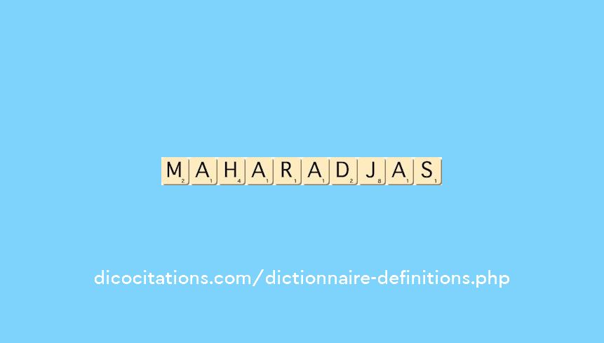 maharadjas maharadjas