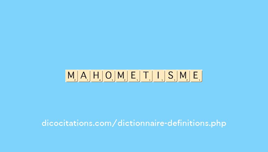 mahometisme