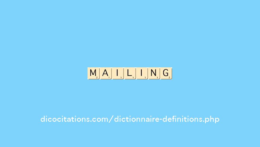 mailing mailing