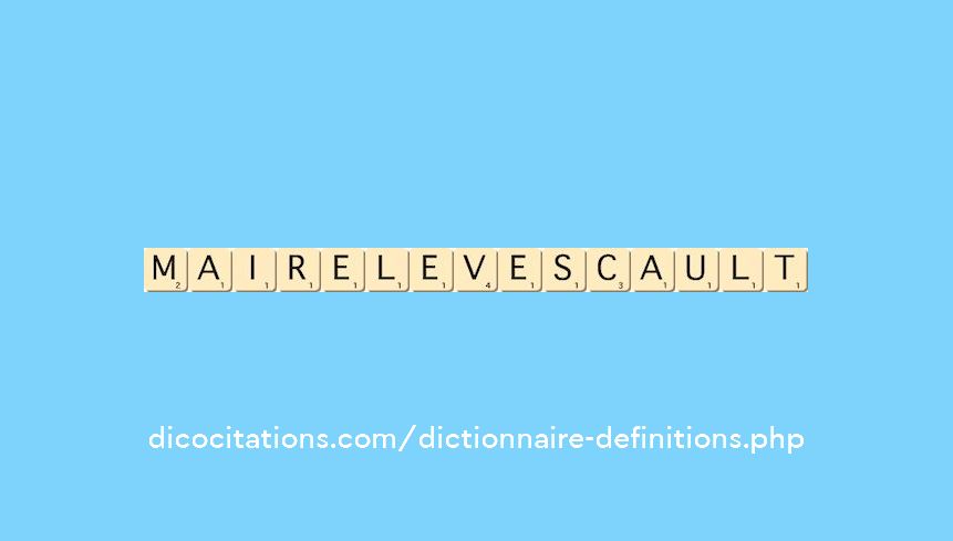 maire-levescault