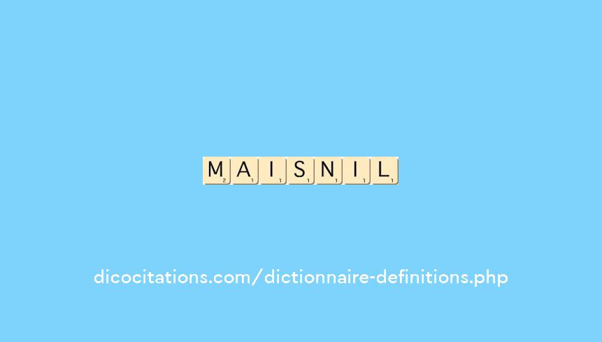 maisnil maisnil