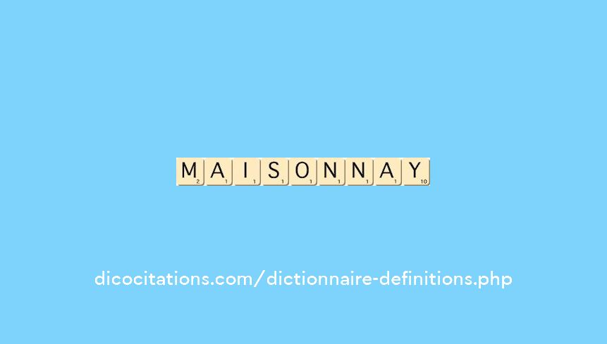 maisonnay