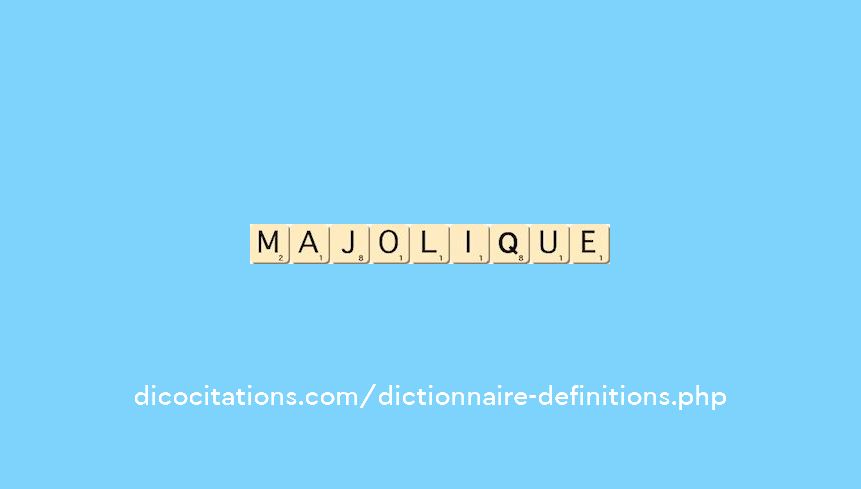 majolique majolique