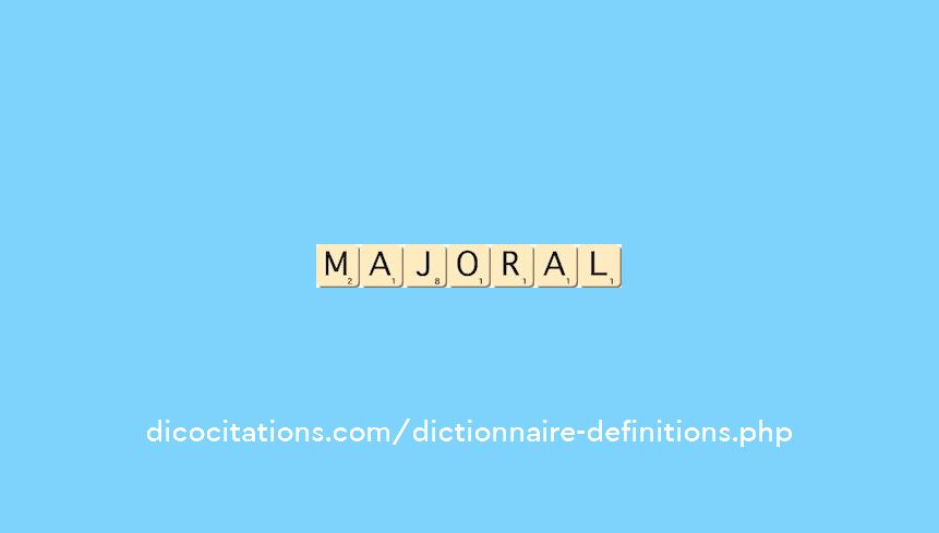 majoral