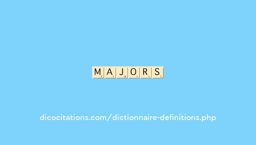 majors majors