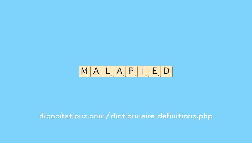 mal-a-pied