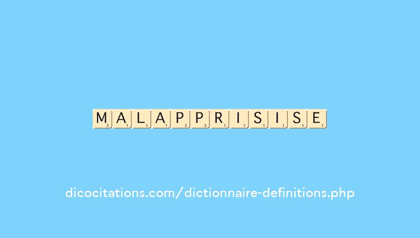 mal-appris--ise