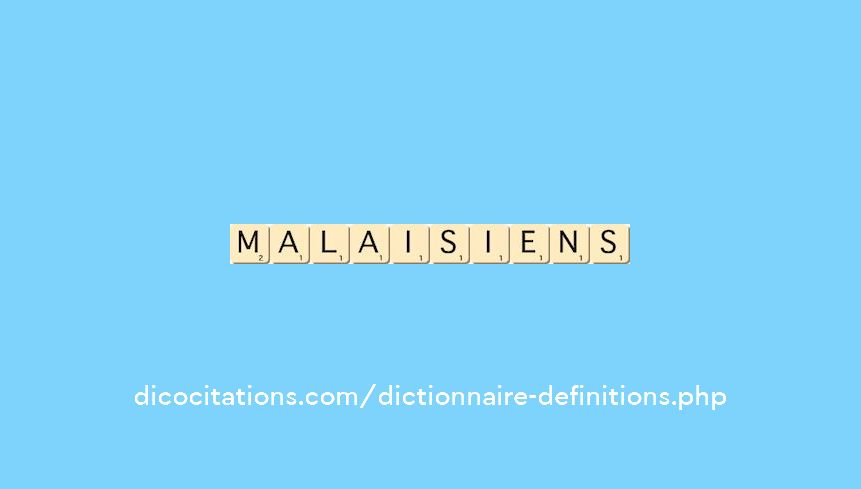 malaisiens