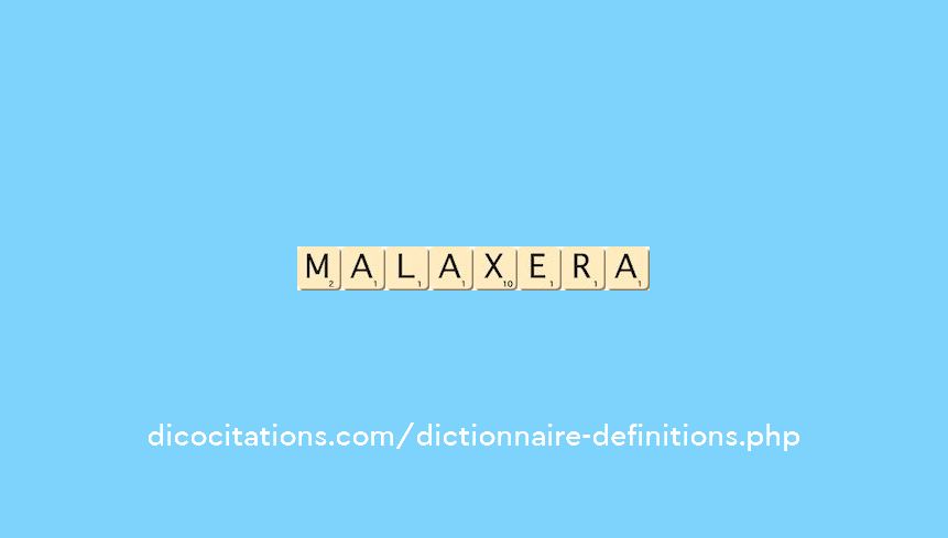 malaxera malaxera