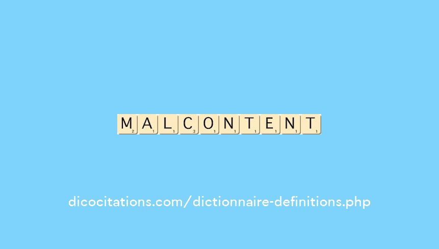 malcontent malcontent