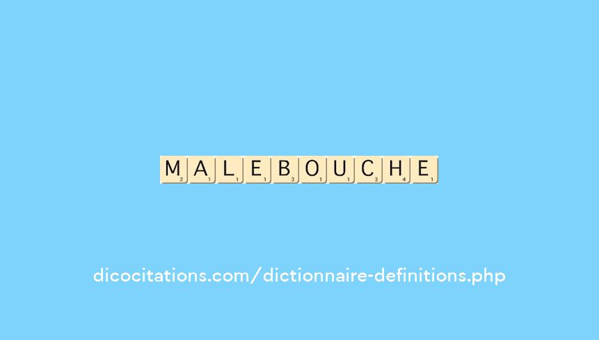 malebouche
