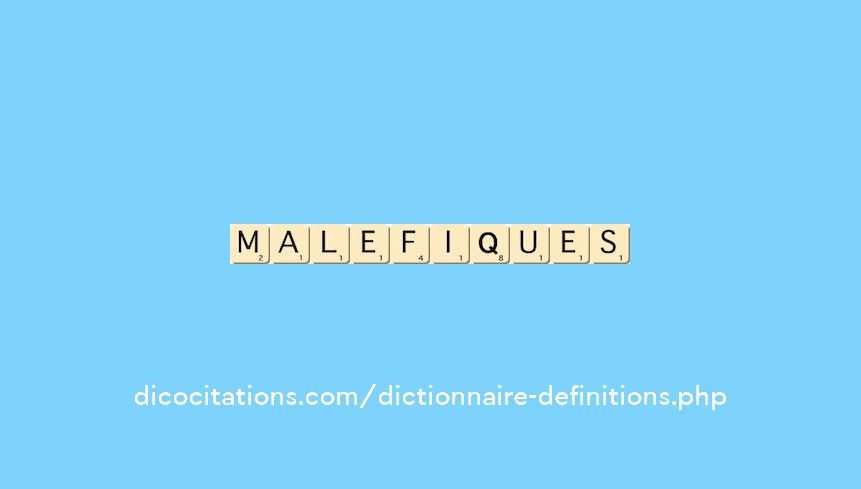 malefiques malefiques