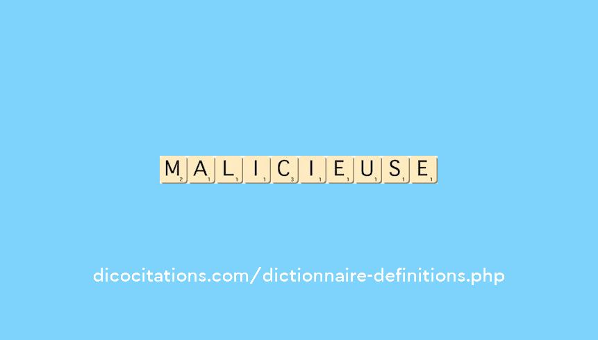 malicieuse malicieuse