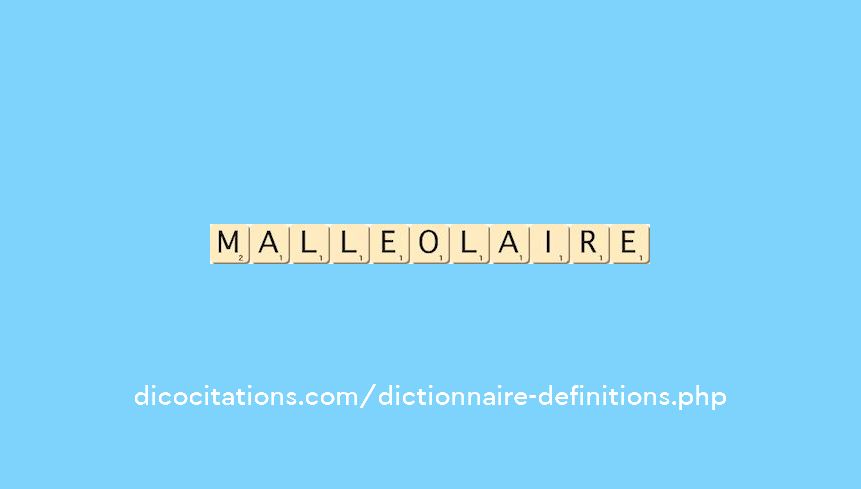 malleolaire